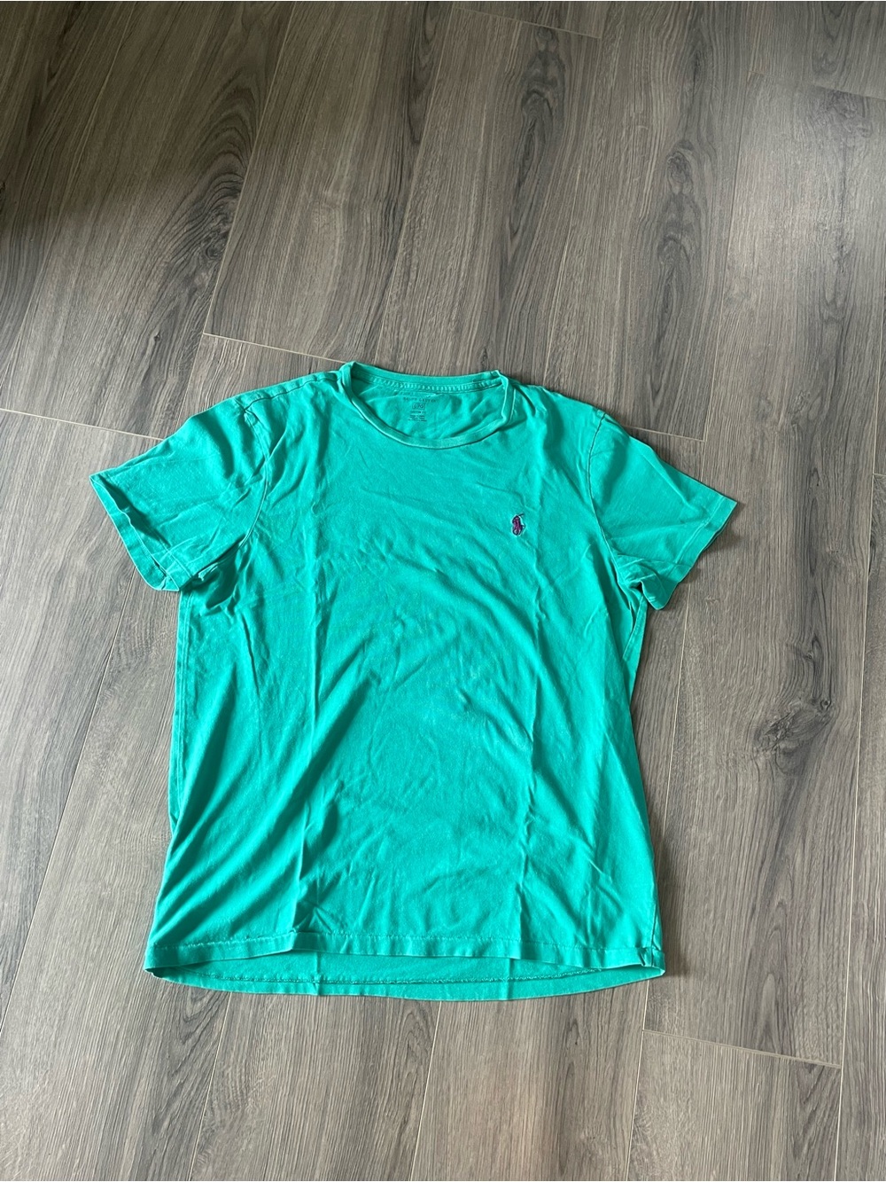 Polo Ralph Lauren green cotton t-shirt men’s size Large L